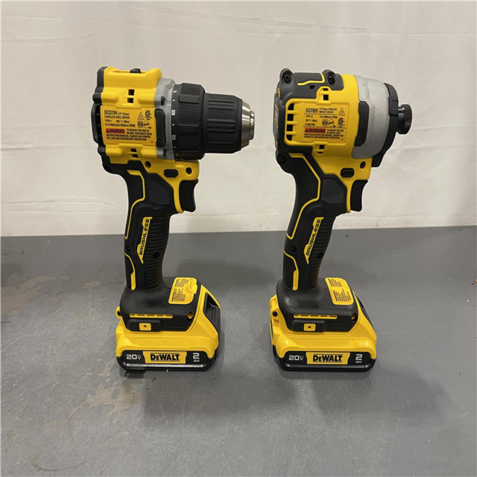 AS-IS - Dewalt ATOMIC 20-Volt MAX Lithium-Ion Cordless Combo Kit