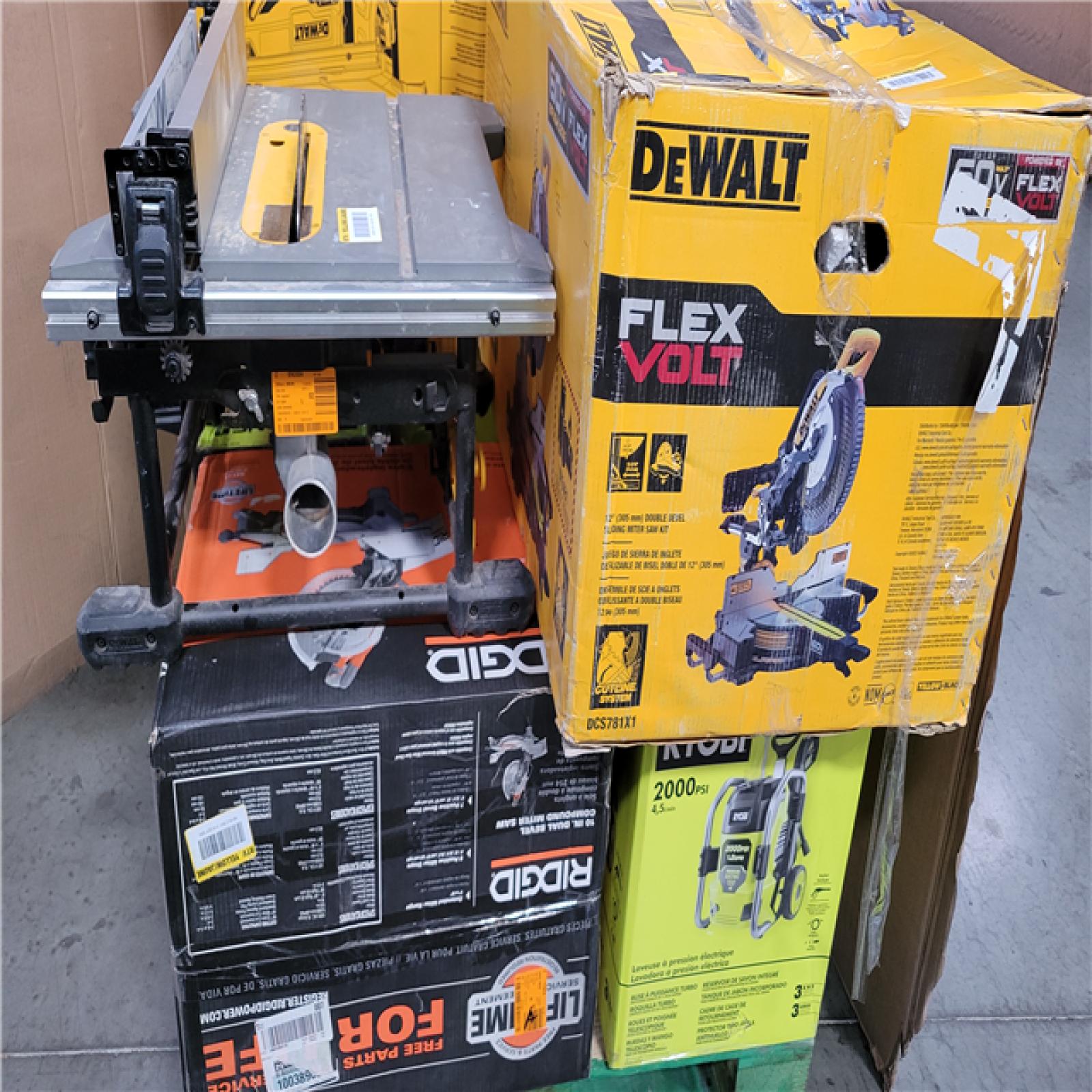 CALIFORNIA AS-IS TOOL PALLET