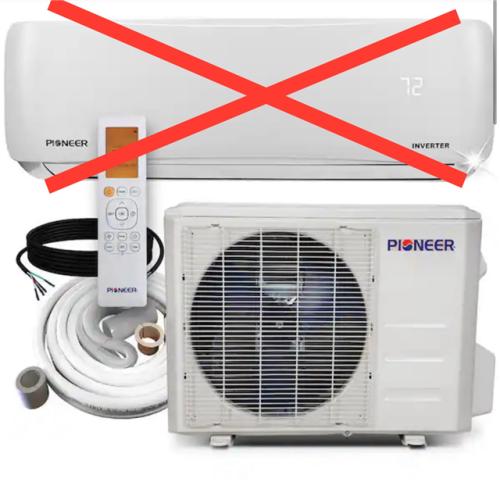 DALLAS LOCATION - NEW! PIONEER SIDE DISCHARGE OUTDOOR UNIT FOR COOLING & HEATING OPERATIONS