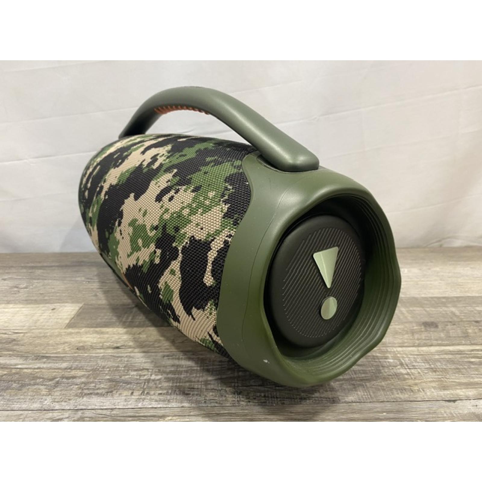AS-IS JBL - Boombox3 Portable Bluetooth Speaker - 2022 - Camouflage