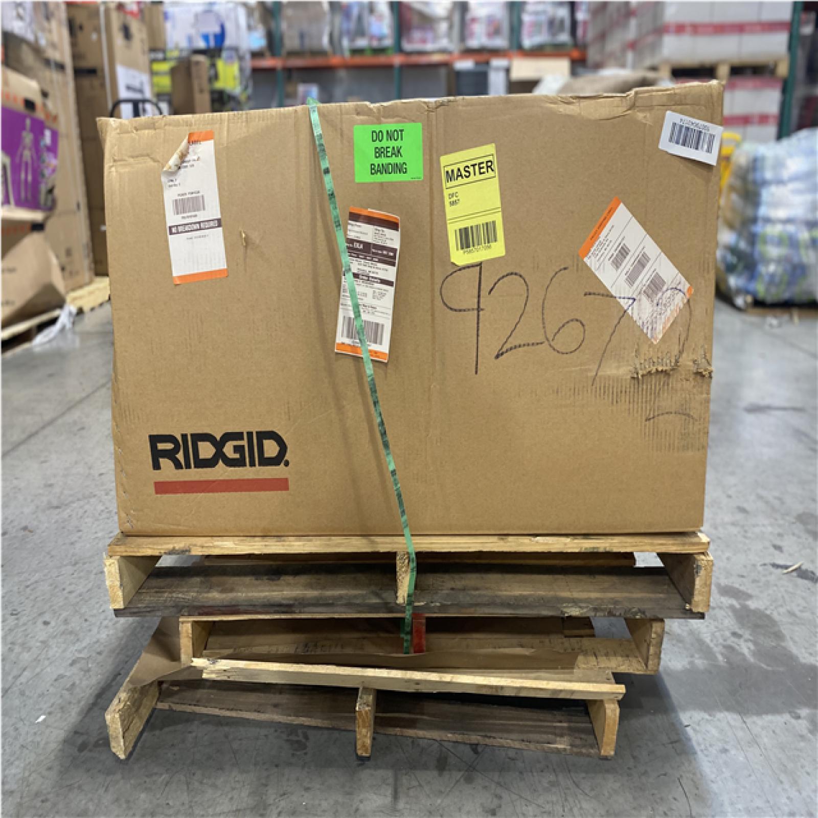 DALLAS LOCATION- RIDGID K-1500SP-B 120V Drain Cleaning Machine Kit