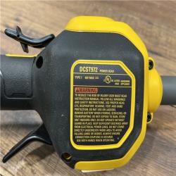 AS-IS DEWALT FLEXVOLT 60V MAX 17 in. Cordless Battery Powered Attachment Capable Trimmer Kit with (1) FLEXVOLT 3 Ah Battery & Charger
