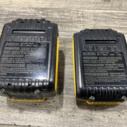AS-IS DEWALT 20V MAX Lithium-Ion Battery Kit with 5.0Ah and 2.0Ah Battery and Charger