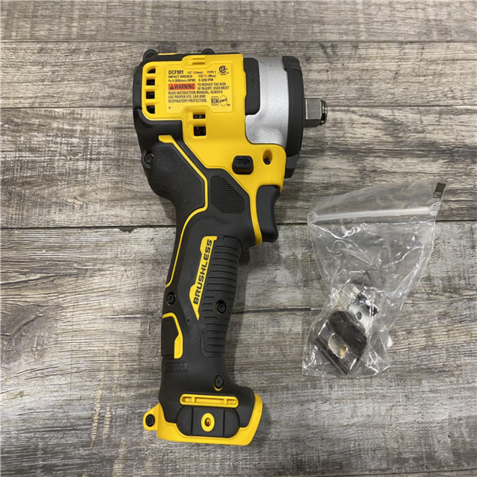 AS-IS DEWALT XTREME 12V MAX 1/2-in Brushless Cordless Impact Wrench (Tool Only)