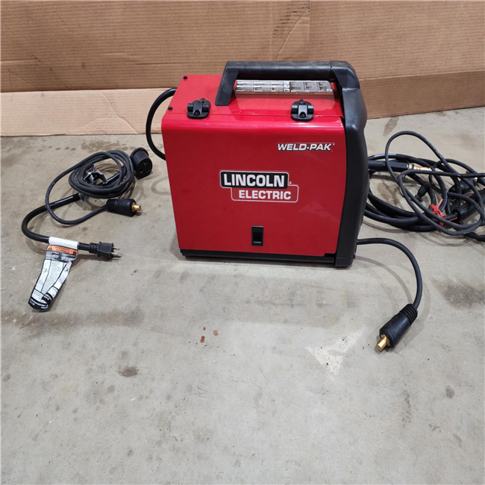 HOUSTON LOCATION - AS - IS LINCOLN ELECTRIC WELD-PAK
