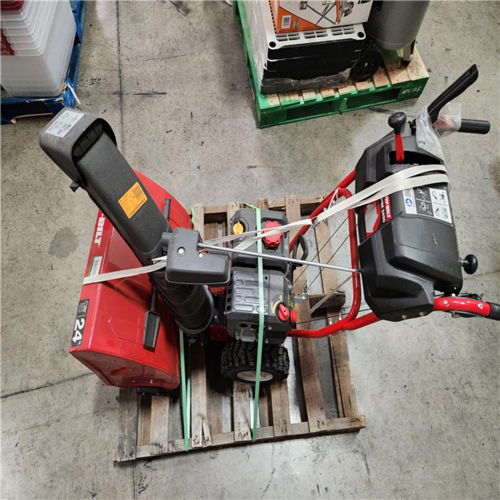 Phoenix Location Troy-Bilt Storm 24 in. 208 cc Two- Stage Gas Snow Blower with Electric Start Self Propelled