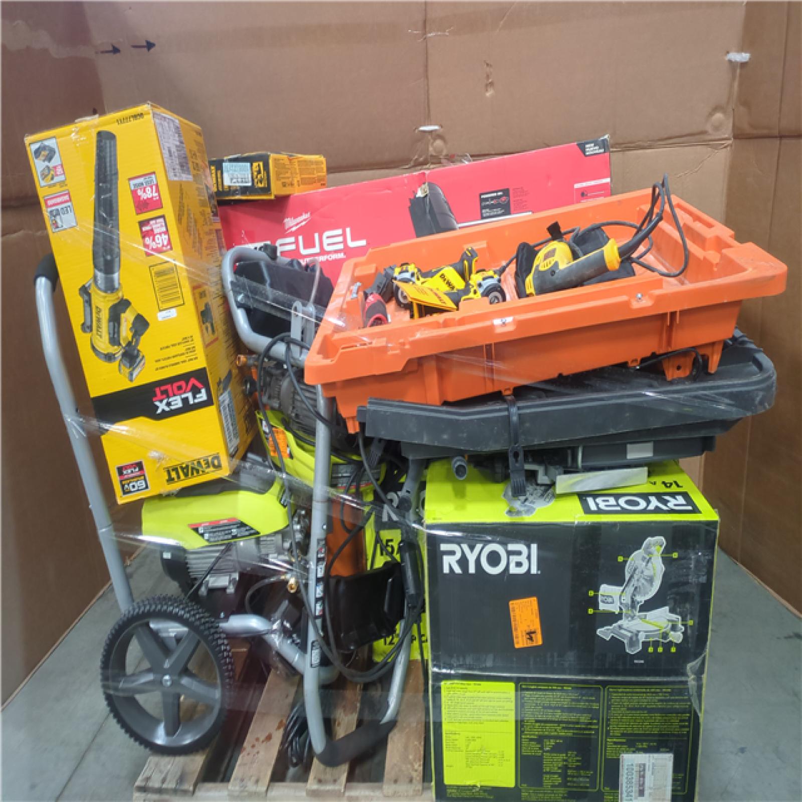 CALIFORNIA AS-IS TOOL PALLET