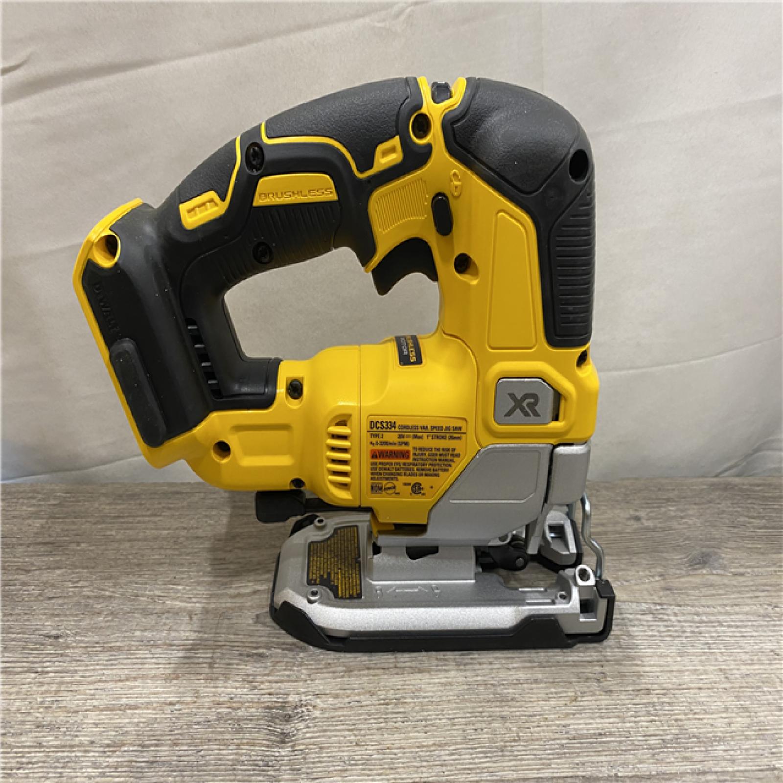 AS-IS DEWALT 20V MAX XR Cordless Brushless Jigsaw (Tool Only)