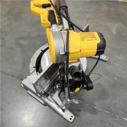 AS-IS DeWalt 15 Amp Corded 12 in. Compound Double Bevel Miter Saw