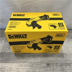 NEW - DEWALT 20-Volt MAX Cordless Brushless 4-1/2 in. Angle Grinder with Slide Switch (Tool Only)