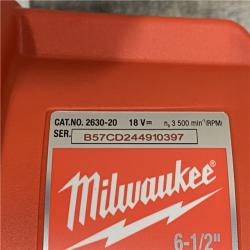 AS-IS Milwaukee 18V Lithium-Ion Cordless 6-1/2 in. Circular Saw (Tool-Only)