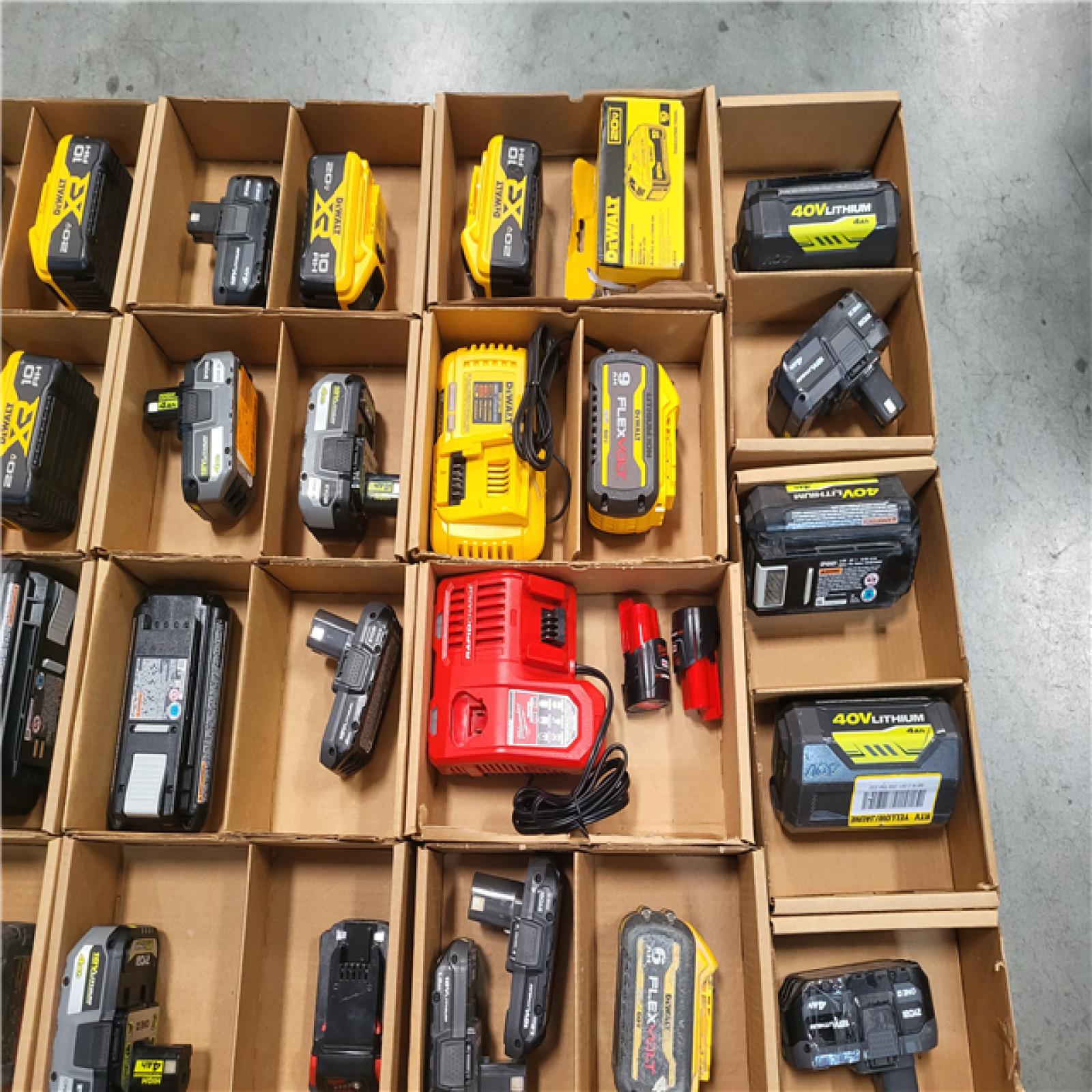CALIFORNIA AS-IS BATTERY PALLET