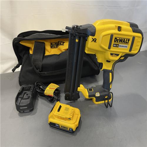 AS-IS - DEWALT 20V MAX XR 18 Gauge Brad Nailer Kit