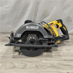 AS-IS DEWALT FLEXVOLT 60V MAX Cordless 7-1/4 in. Wormdrive Style Circular Saw (Tool Only)