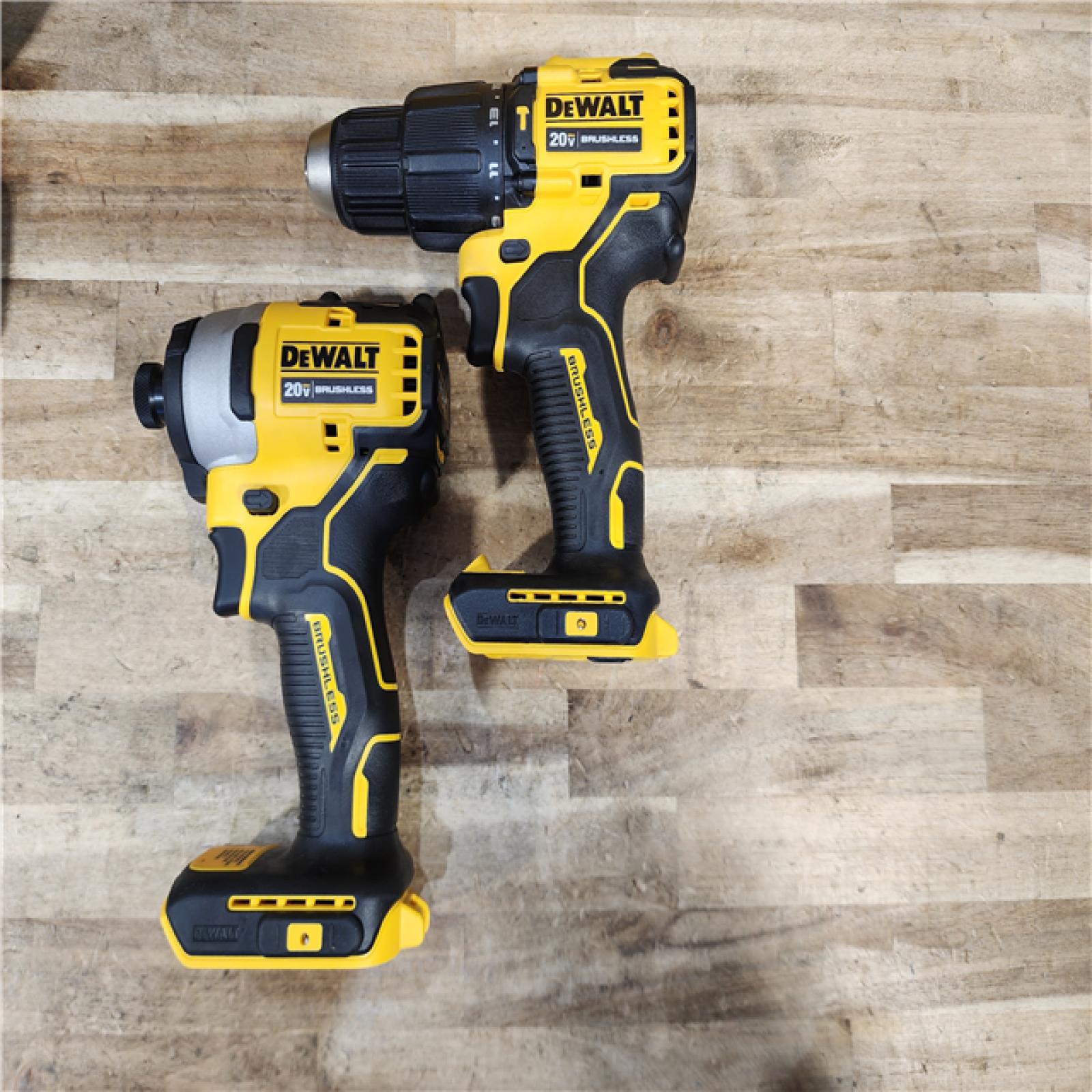 HOUSTON LOCATION - AS-IS DeWalt Hammer Drill Driver / Impact Driver Combo Kit