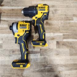 HOUSTON LOCATION - AS-IS DeWalt Hammer Drill Driver / Impact Driver Combo Kit