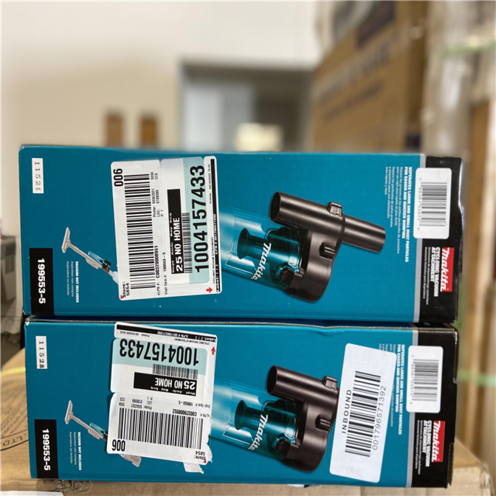 NEW! - Makita Cyclonic Vacuum Attachment - (2 UNITS)