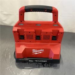 AS-IS - Milwaukee M18 18V Lithium-Ion PACKOUT 6-Port Rapid Charger