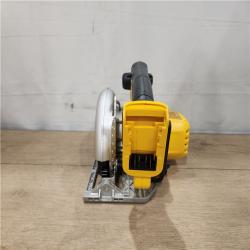 AS-IS- DEWALT 20-Volt MAX Lithium-Ion Cordless 6-1/2 in. Circular Saw (Tool-Only)