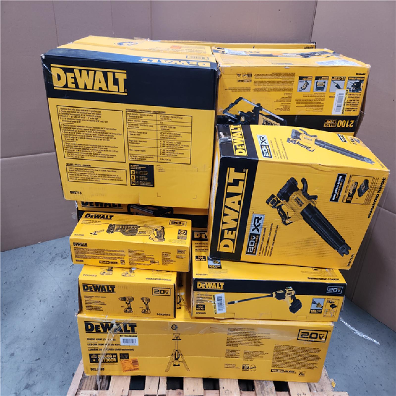 CALIFORNIA AS-IS TOOL PALLET