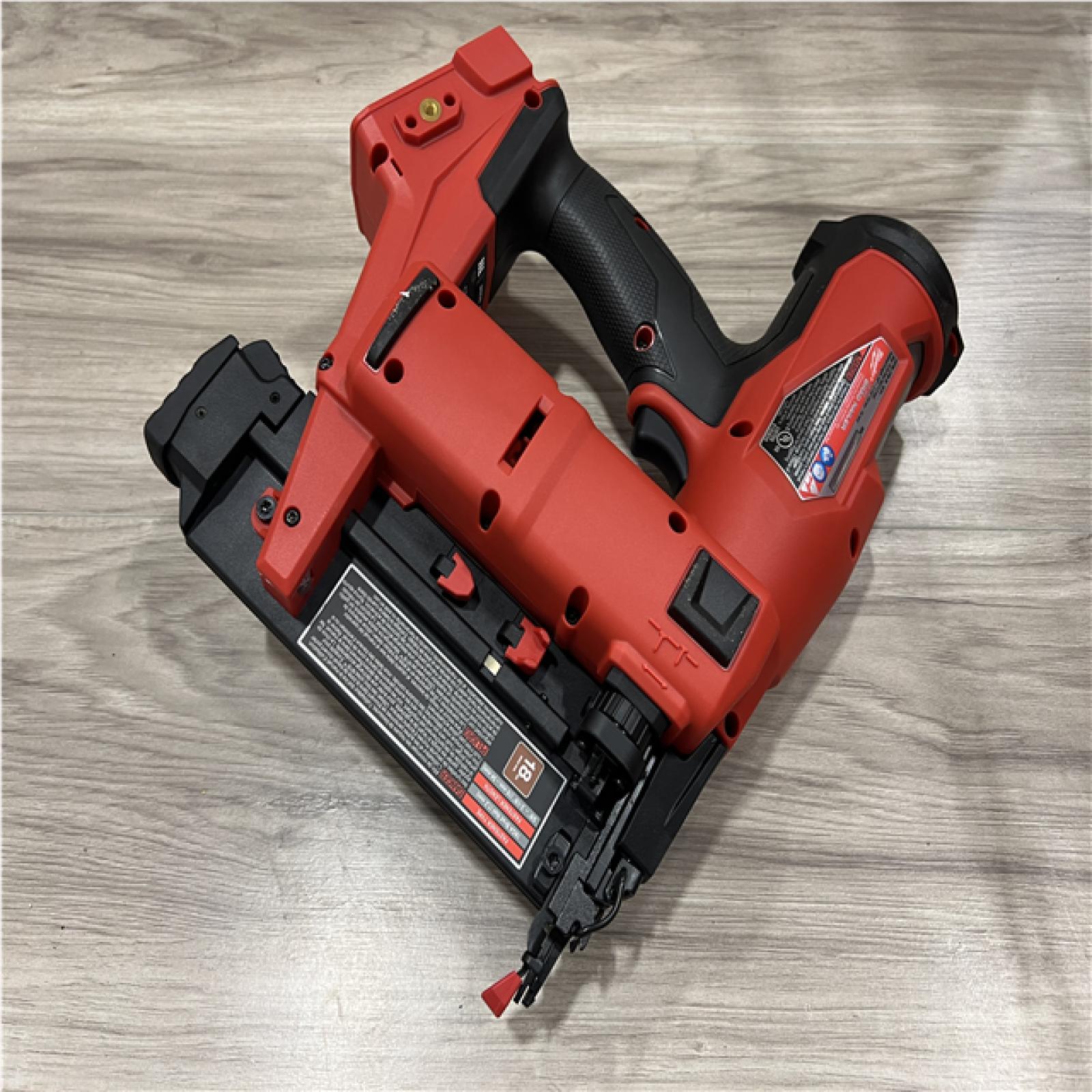 AS-IS Milwaukee FUEL 18-Volt Lithium-Ion Brushless Cordless Gen II 18-Gauge Brad Nailer (Tool-Only)