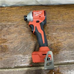 AS-IS Milwaukee M18 Compact Brushless 1/4  Hex Impact Driver Kit