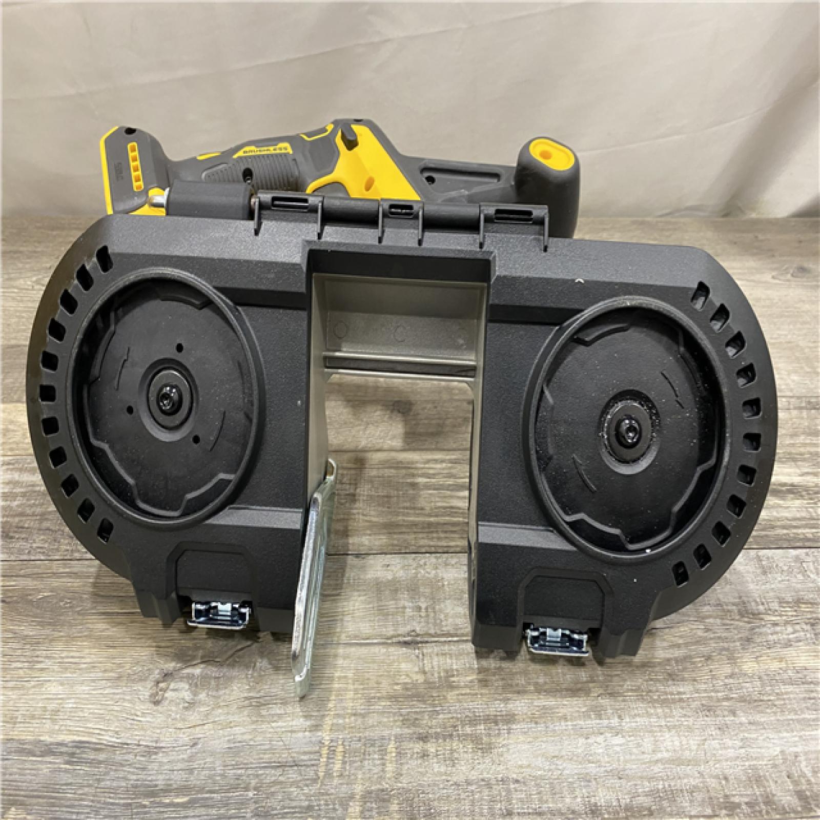 AS-IS DEWALT 20-Volt MAX 3-3/8 in. Cordless Brushless Bandsaw (Tool-Only)