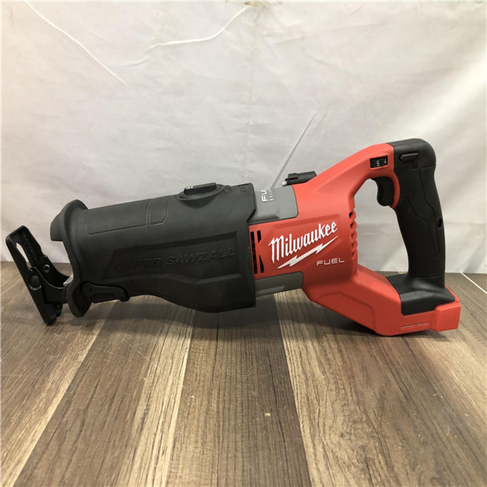 AS-IS Milwaukee FUEL 18V Lithium-Ion Brushless Cordless Super SAWZALL Orbital Reciprocating Saw (Tool-Only)