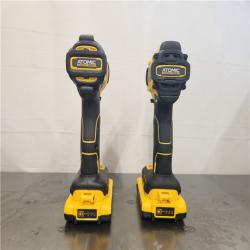 AS-IS- DEWALT ATOMIC 20-Volt MAX Lithium-Ion Cordless Combo Kit