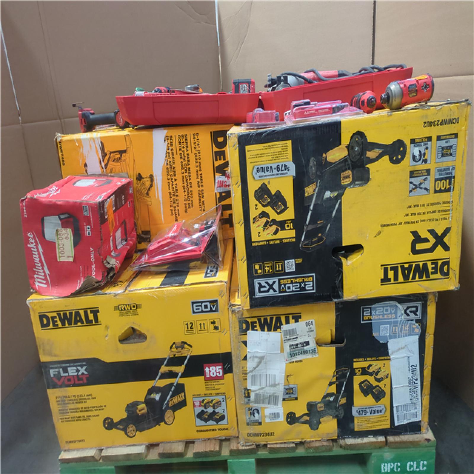 CALIFORNIA AS-IS TOOL PALLET