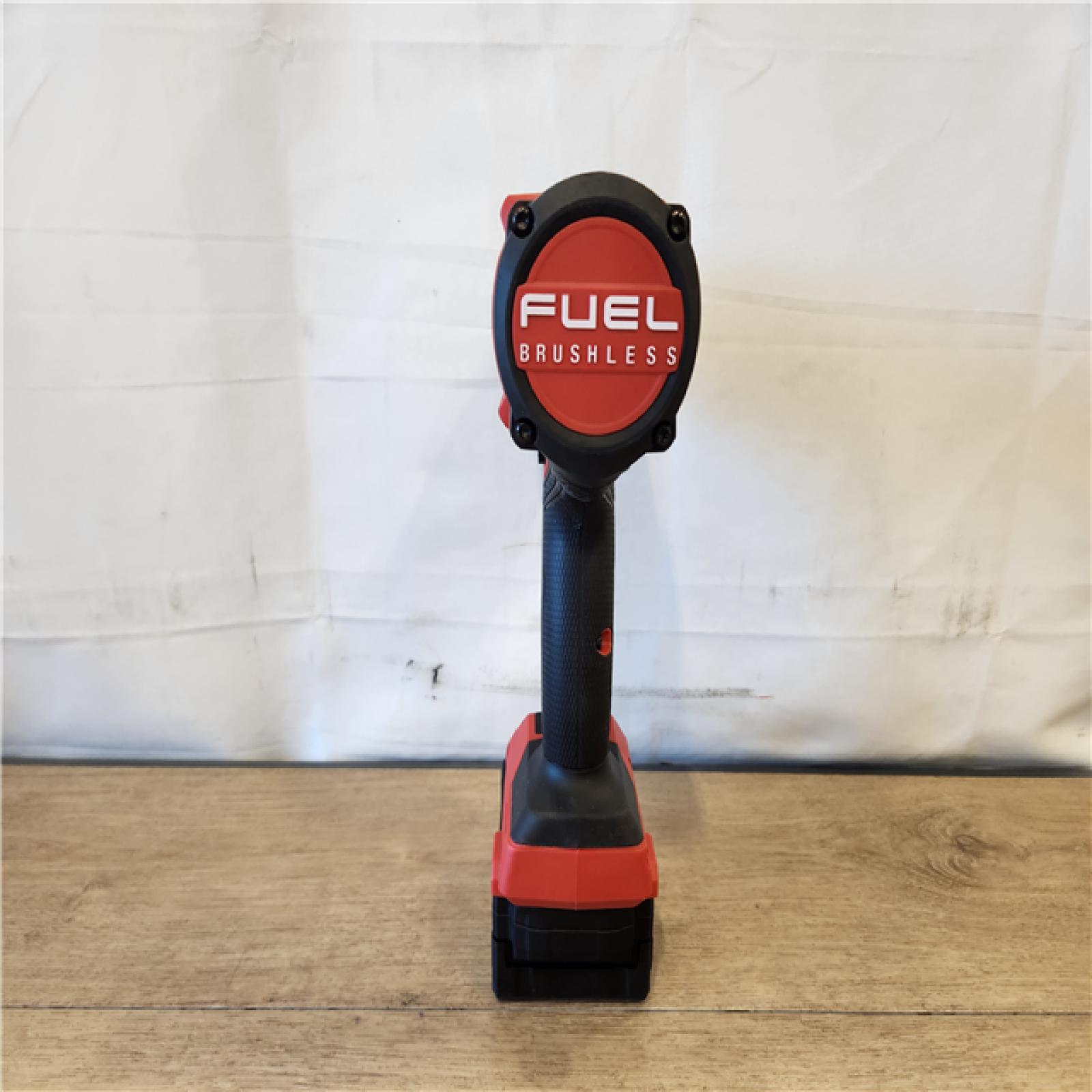 AS-IS- Milwaukee FUEL 18V Lithium-Ion Brushless Cordless 1/2 in. Impact Wrench w/Friction Ring Kit