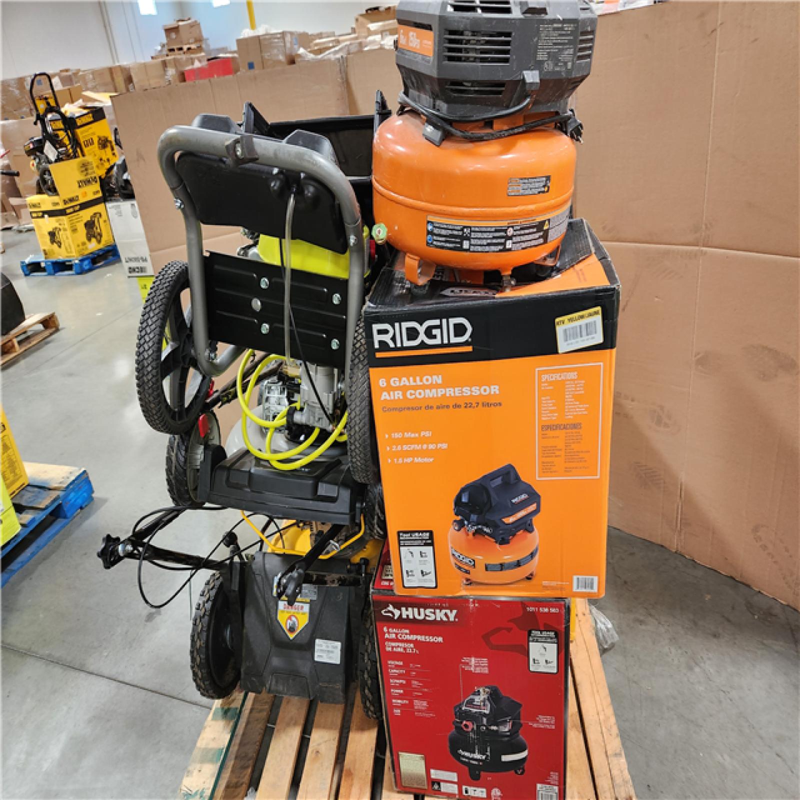 CALIFORNIA AS-IS OUTDOOR POWER EQUIPMENT