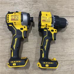 AS-IS DEWALT ATOMIC 20-Volt MAX Lithium-Ion Cordless Combo Kit