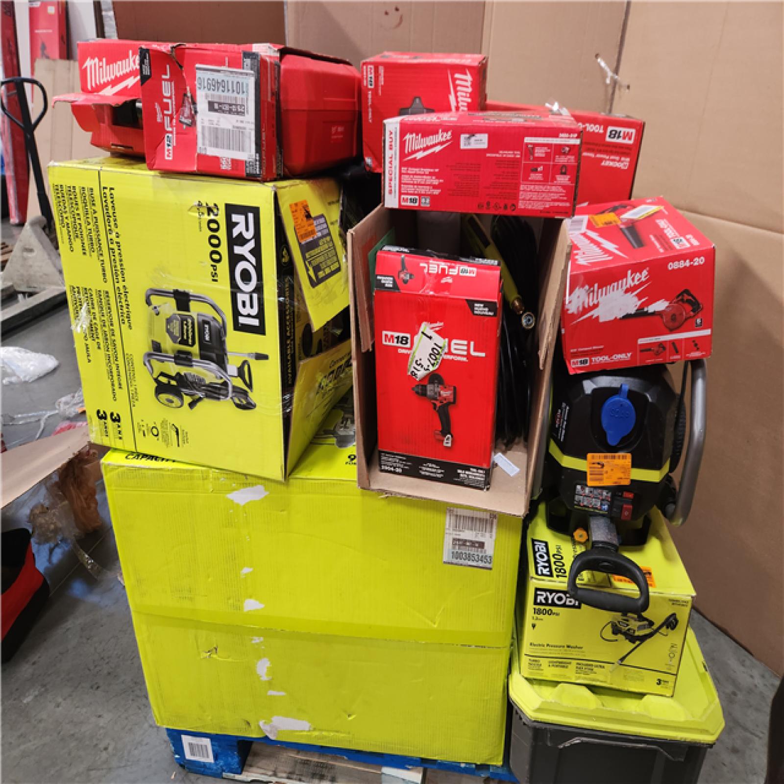 CALIFORNIA AS-IS TOOL PALLET