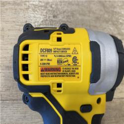AS-IS DEWALT ATOMIC 20V MAX Lithium-Ion Brushless Cordless Compact 1/4 Impact Driver Kit
