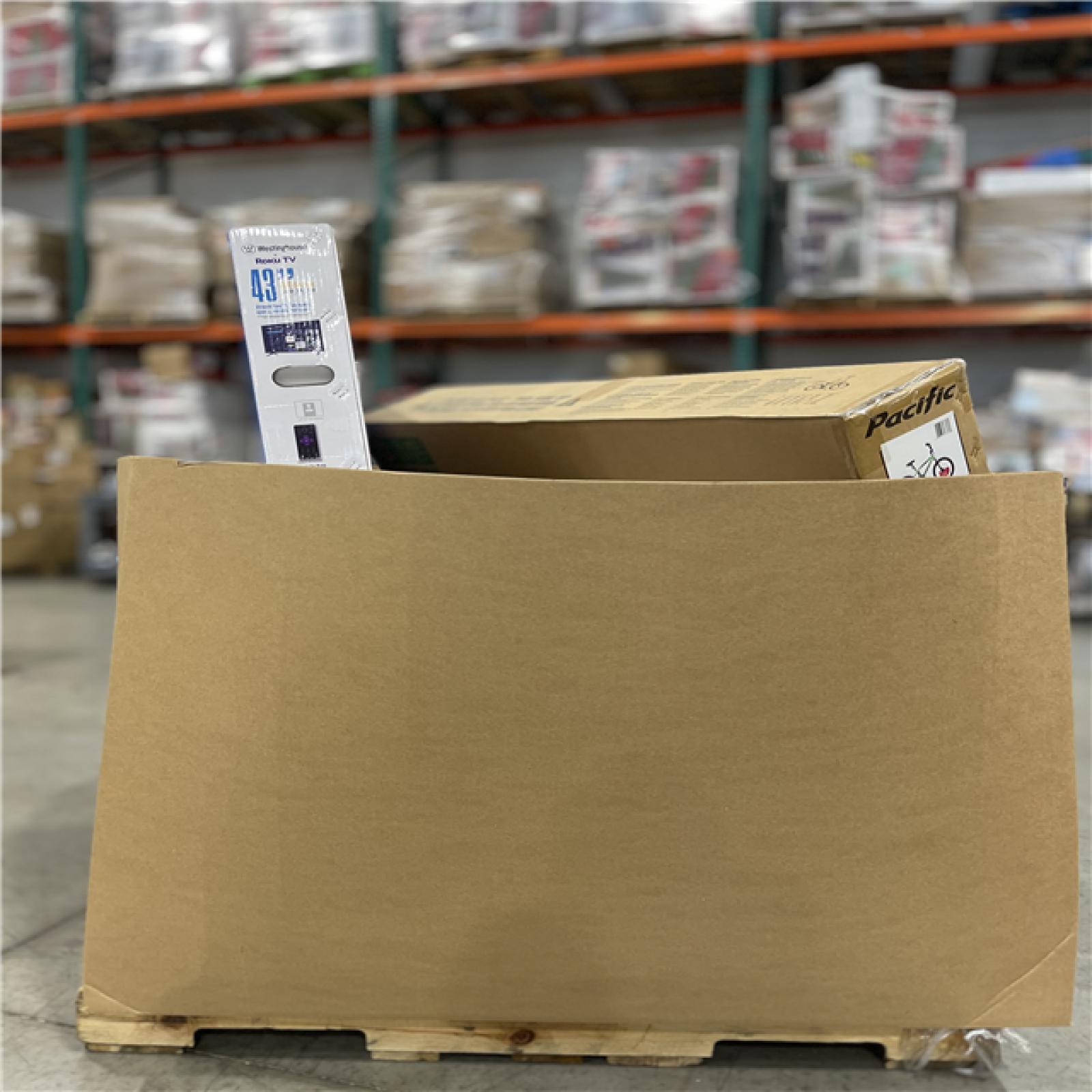 DALLAS LOCATION- NEW!- BULLSEYE MIXED APPAREL PALLET