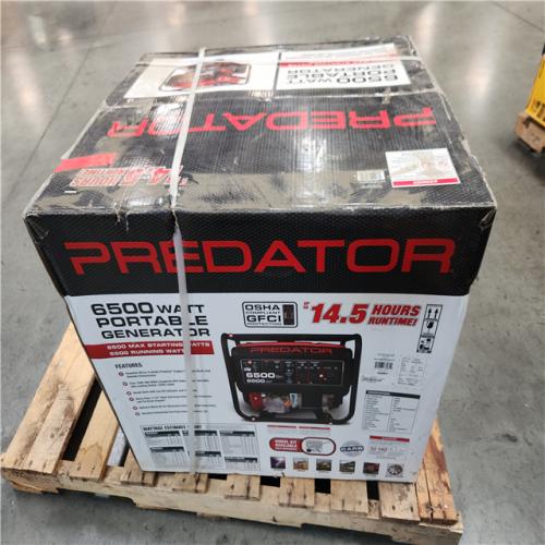 CALIFORNIA AS-IS PREDATOR PORTABLE GENERATOR