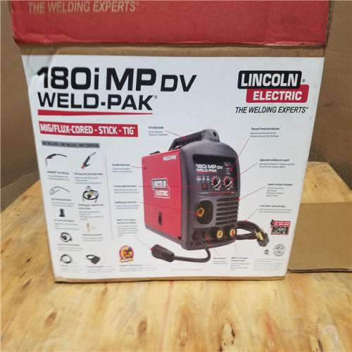 CALIFORNIA AS-IS LINCOLN ELECTRIC 180 WELD PAK