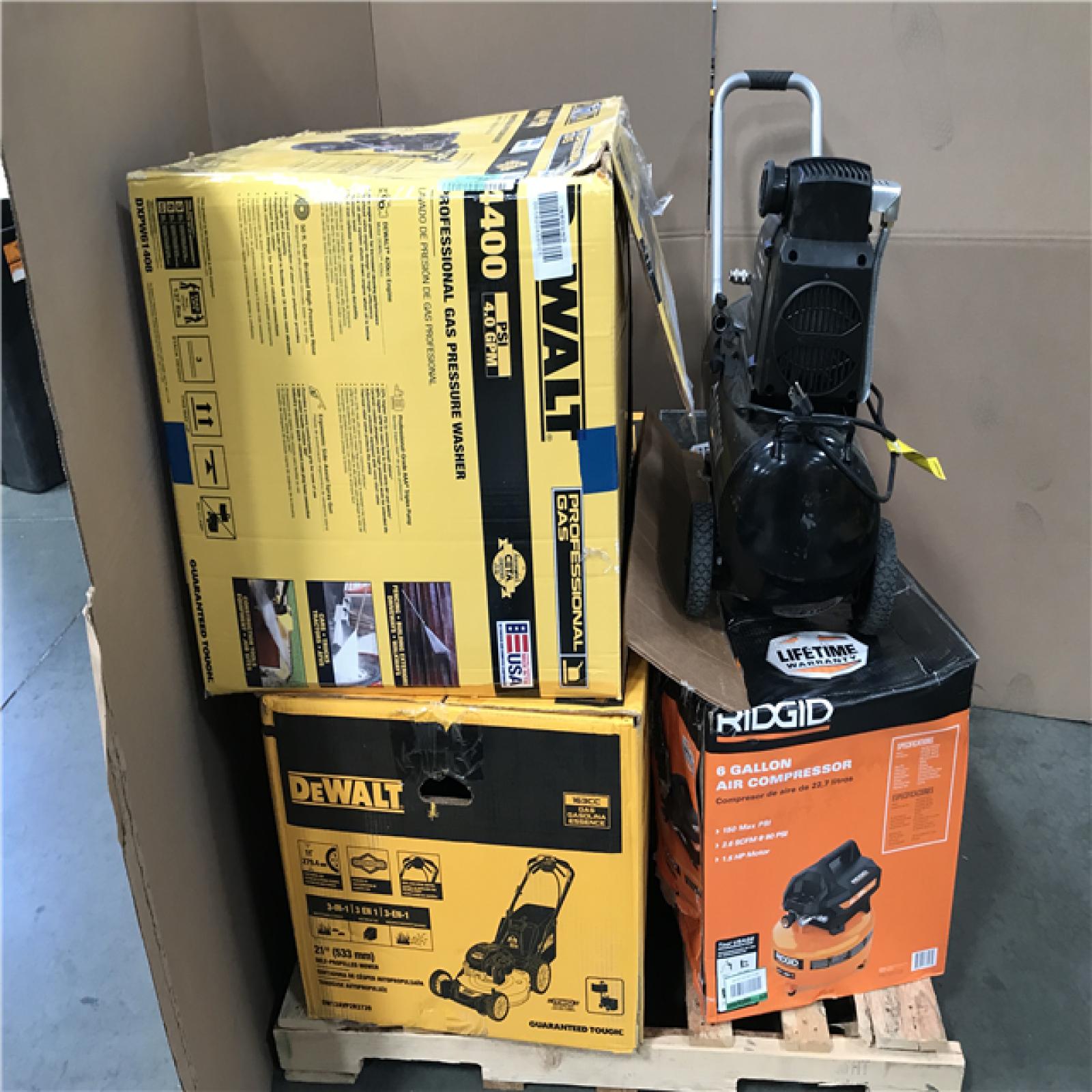 CALIFORNIA AS-IS OUTDOOR POWER EQUIPMENT