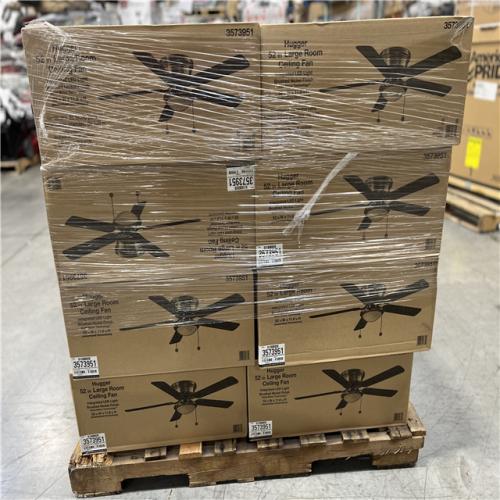 DALLAS LOCATION NEW! - HUGGER 52IN LARGE ROOM CELLING FAN PALLET - ( 24 UNITS )