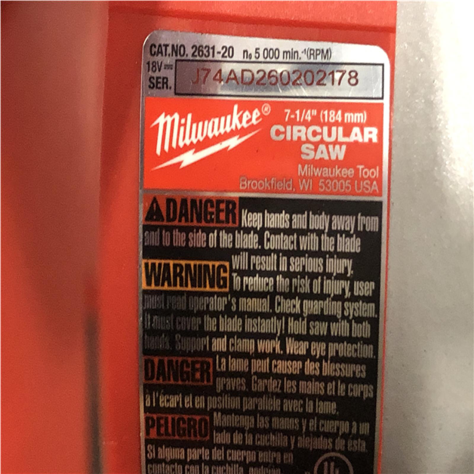AS-IS Milwaukee 18-Volt Lithium-Ion Brushless Cordless (4-Tool) Combo Kit