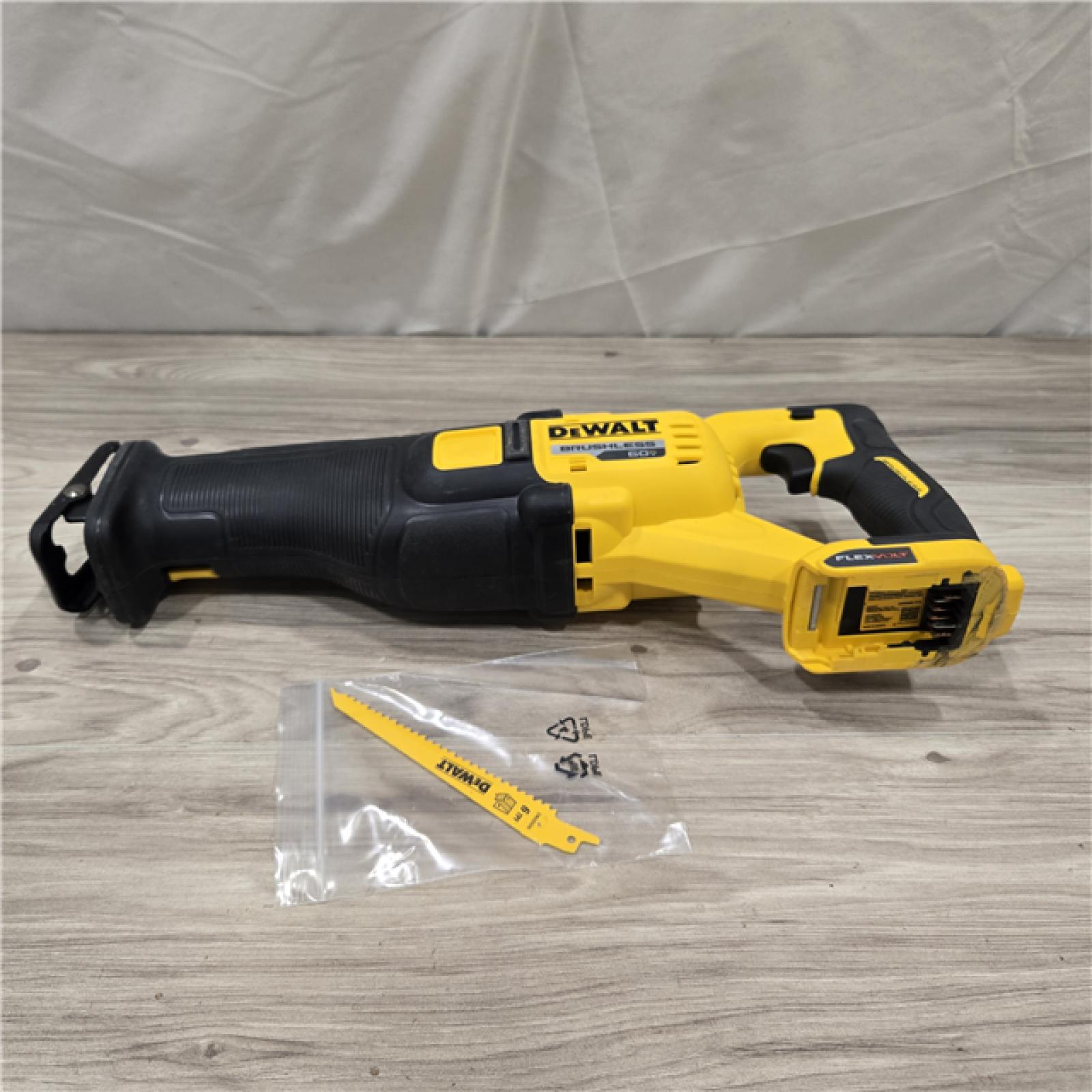 AS-IS DeWalt FLEXVOLT 60V MAX Cordless Reciprocating Saw (Tool-Only)