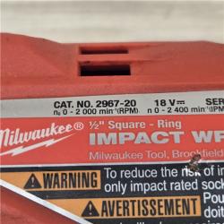 AS-IS Milwaukee M18 FUEL 18V Cordless 1/2 in. Impact Wrench  (Tool-Only)