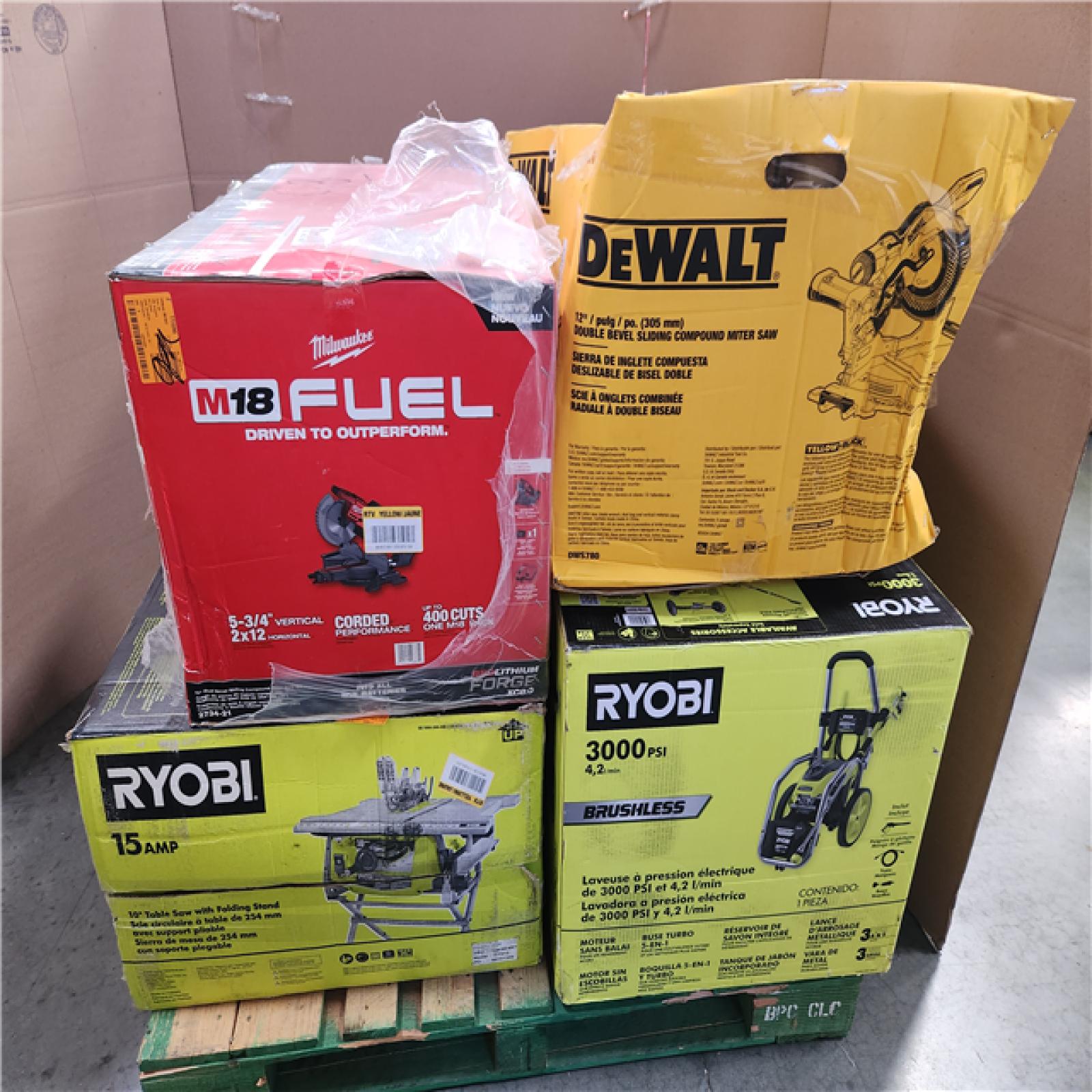 CALIFORNIA AS-IS TOOL PALLET