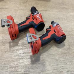 AS-IS Milwaukee 18-Volt Lithium-Ion Brushless Cordless Compact Hammer Drill/Impact Combo Kit