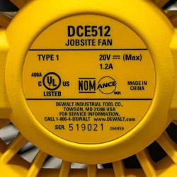 AS-IS DEWALT 20V MAX Jobsite Fan (Tool Only)