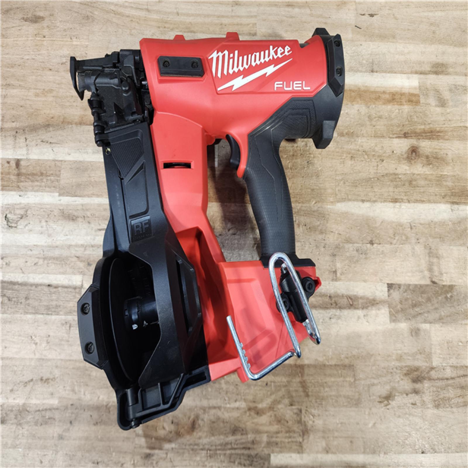 HOUSTON LOCATION - AS-IS Milwaukee FUEL 18-Volt Lithium-Ion Brushless Cordless Coil Roofing Nailer (Tool Only)