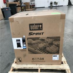 CALIFORNIA AS-IS WEBER SPIRIT BLACK OUTDOOR GAS GRILL E-315