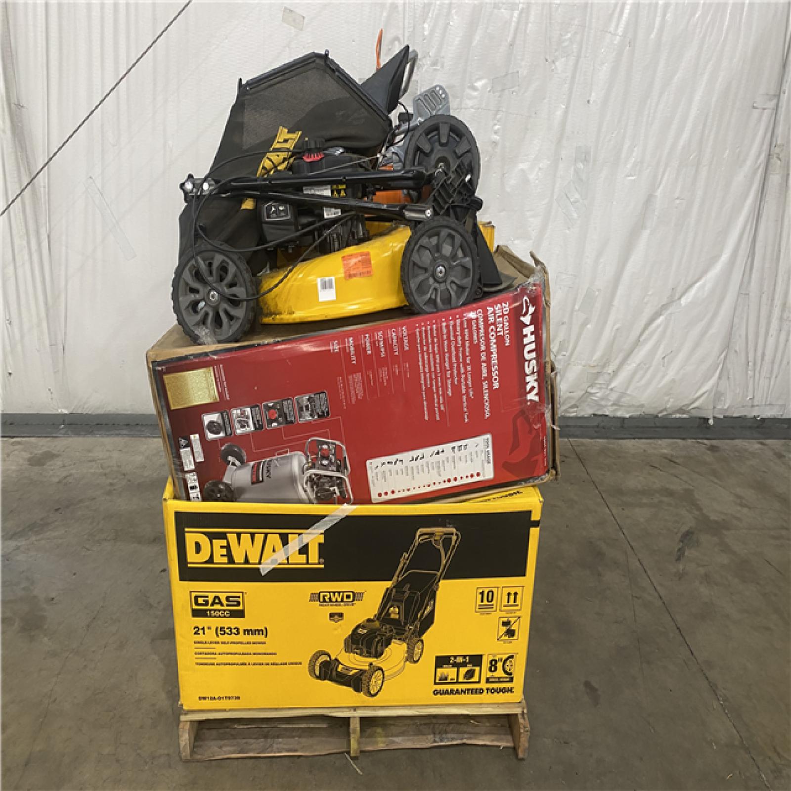 Houston Location AS IS - outdoor pallet