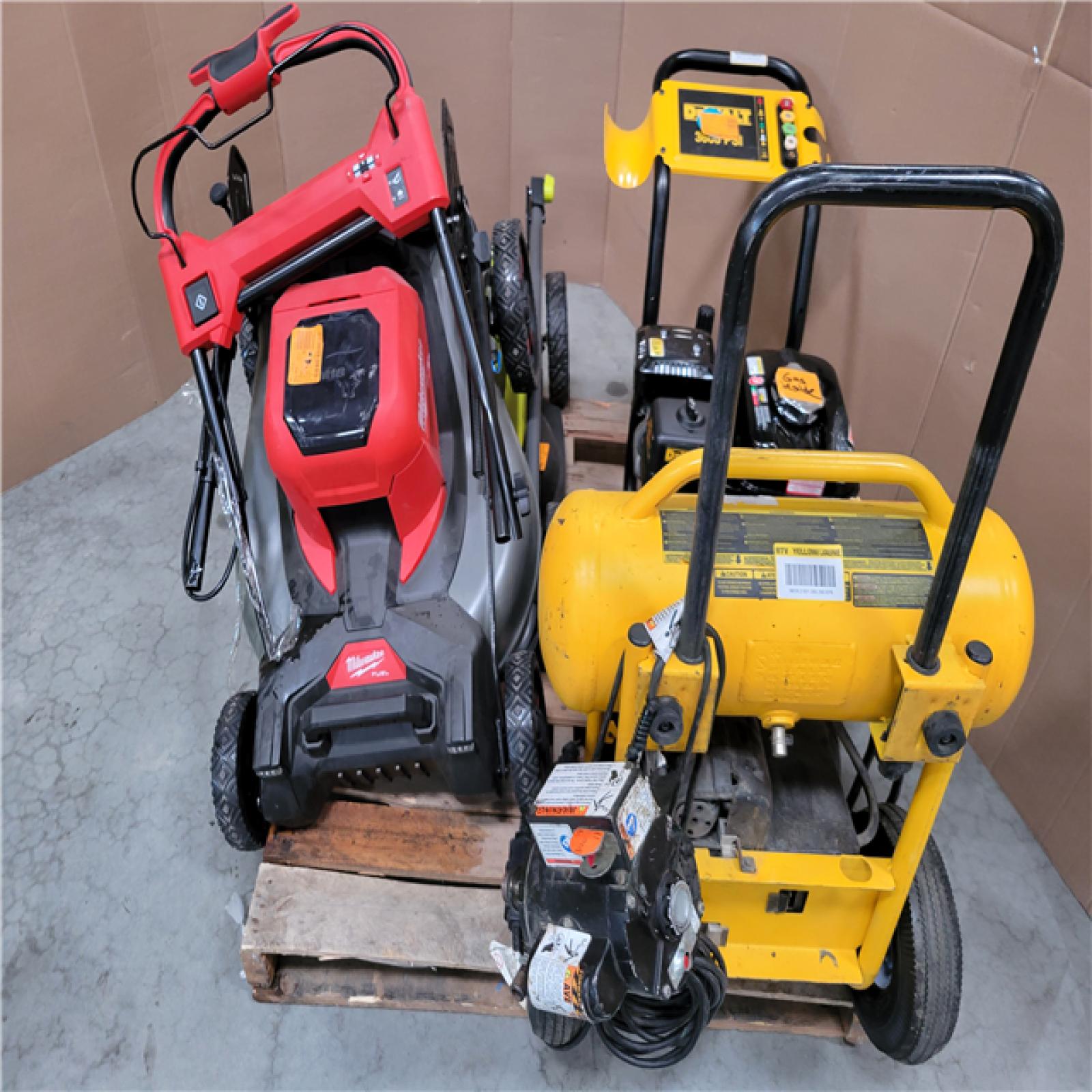 CALIFORNIA AS-IS OUTDOOR POWER EQUIPMENT